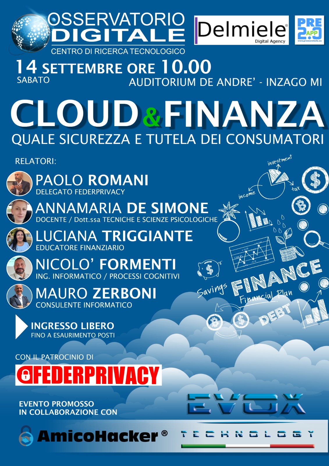 Volantino Cloud e Finanza